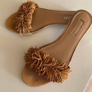 Aquazzura Firenze flip flops
